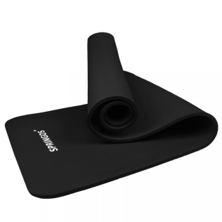 Килимок (мат) для йоги та фітнесу Springos NBR 1.5 см YG0029 Black