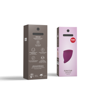 Менструальная чаша силиконовая размер B FUN FACTORY CUP