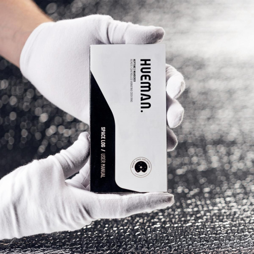 Вибратор для простаты с эрекционным кольцом на член фиолетового цвета Hueman - 6