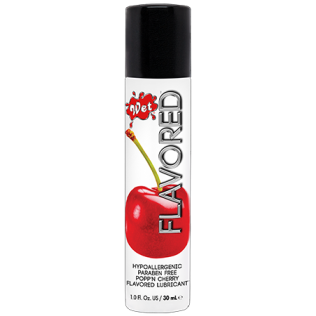 Съедобный оральный лубрикант со вкусом Вишни WET Flavored Poppn 30 мл