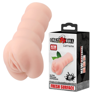 Мастурбатор вагина телесного цвета LYBAILE CRAZY BULL Lorraine Extra Orgasm Experiens