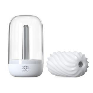 Рельєфний мастурбатор з ультрафіолетовою лампою для стирилізіції мастурбатора OTOUCH - Decor2 Masturbator