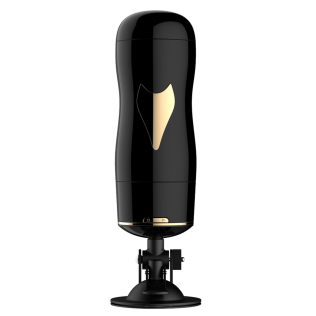 Автоматичний мастурбатор вагина та рот на присосці з вібрацією тілесного кольору BOSS of TOYS Vibrating Masturbation Cup