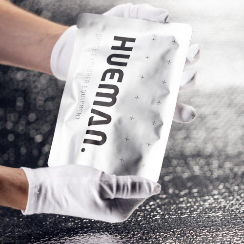 Вибратор для простаты с эрекционным кольцом на член фиолетового цвета Hueman - 5