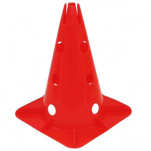 Конус-фішка спортивна для тренувань з отворами SportVida 30 см SV-HK0303 - 1