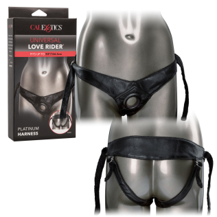 Трусики для страпону чорного кольору Universal Love Rider Platinum Harness