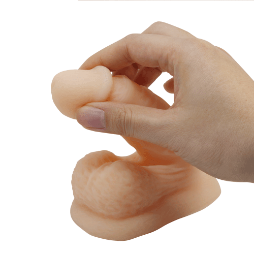 Безременний страпон накладка реалістичний тілесного кольору Lybaile Pretty Love - 3