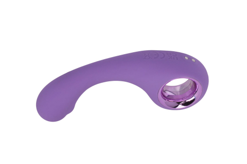 Вибратор вагинальный и для точки G фиолетового цвета FairyGasm BraveryAward - 7