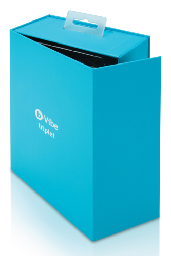 Анальні кульки з пультом та 2 моторами B-Vibe для інтимних ігор чорні - 12