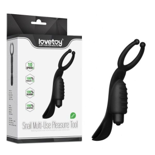 Вібратор для члена Lovetoy Snail Multi-Use Pleasure чорний