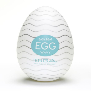 Мастурбатор яйцо Tenga Egg Wavy (Волнистый) Тенга