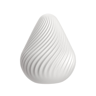 Мастурбатор яйцо белого цвета с красным футляром Zero Tolerance Vesuvius