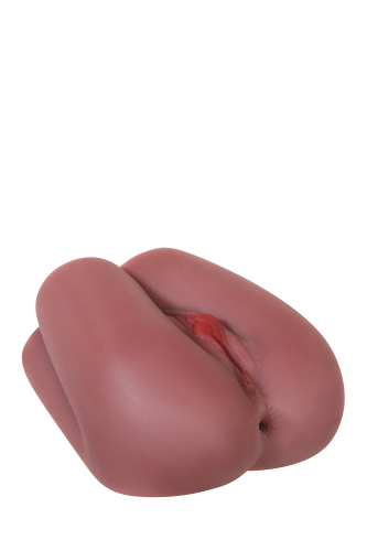 Мастурбатор анус и вагина порноактрисы KIRA NOIR с вибрацией коричневого цвета ZERO TOLERANCE - 1