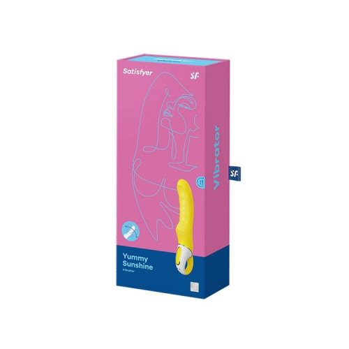 Вібратор універсальний силіконовий Satisfyer Vibes Yummy Sunshine 12 режимів вібрації - 3