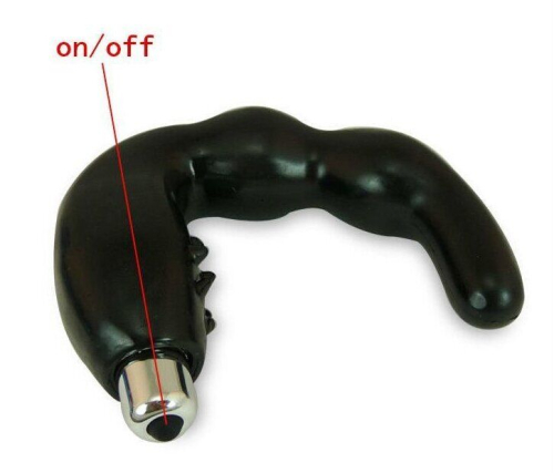 Вибромассажер простаты чёрный Anal Stimulator for Duble pleasure YUE-PRM020 - 4