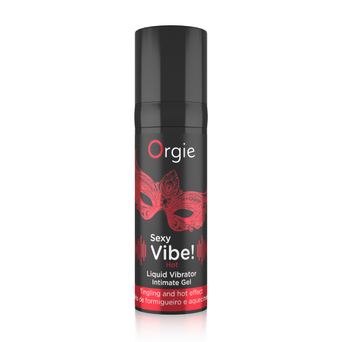 Жидкий вибратор вибрация + согревающий эффект Orgie SEXY VIBE 15 мл - 2
