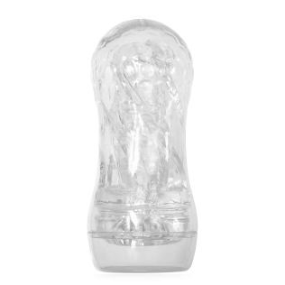 Мастурбатор прозрачного цвета Zero Tolerance swirl stroker clear