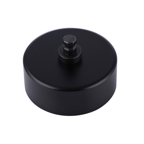 Адаптер для мастурбатора чорного кольору Hismith Cap for fleshlight - 6