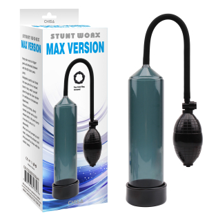 Вакуумна помпа для збільшення статевого члена чорна CHISA Stunt Worx PMAX VERSION
