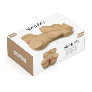 Мастурбатор вагина и анус телесного цвета Lovetoy Streetgirls 5 