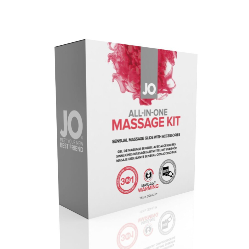 Набір для збудливого еротичного масажу System JO ALL IN ONE MASSAGE Gift SET - 5