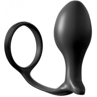 Массажер простаты с эрекционным кольцом для пениса ANAL FANTASY ASS-GASM ADVANCED PLUG