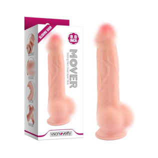 Фалоімітатор реалістичний на присосці тілесного кольору Vscnovelty Dick довжина 229 мм