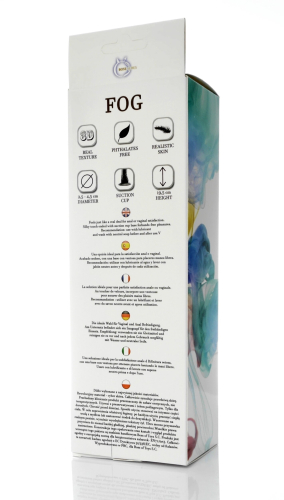 Гнучкий і м'який фалоімітатор реалістик на присоску тілесний BOSS Cyberskin FOG - 8