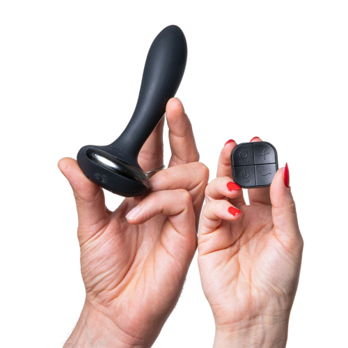 Анальна вібропробка Hot Octopuss 2 двигуна з пультом ДУ - 3