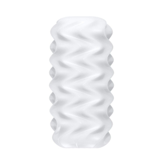 Рельєфний мастурбатор для члена білого кольору Otouch Billow