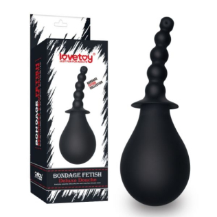 Анальный душ Lovetoy Deluxe Silicone Douche черный
