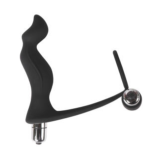 Массажер простаты и эрекционное кольцо с вибрацией Krell