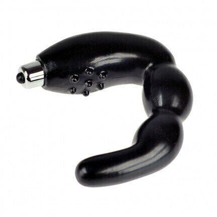 Вибромассажер простаты чёрный Anal Stimulator for Duble pleasure YUE-PRM020 - 1