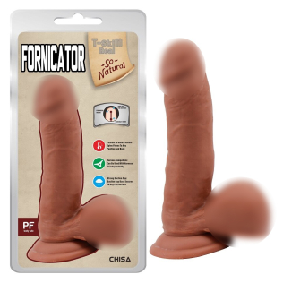 Фалос на присоску реалістичний бежевий CHISA Fornicator Latin