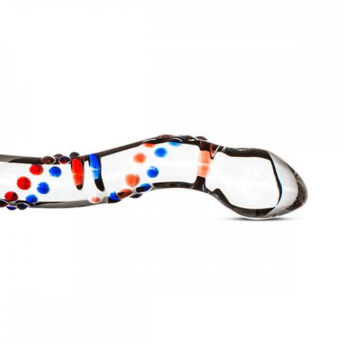 Стеклянный фаллоимитатор EasyToys Glass Dildo No. 3 - 2