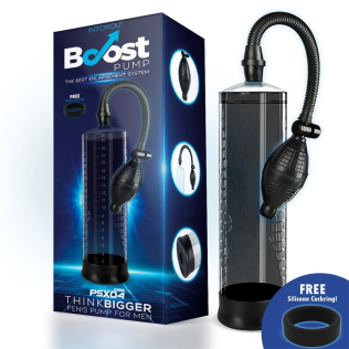 Вакуумна помпа для члена з лічильником чорного кольору Cottelli Collection PSX04